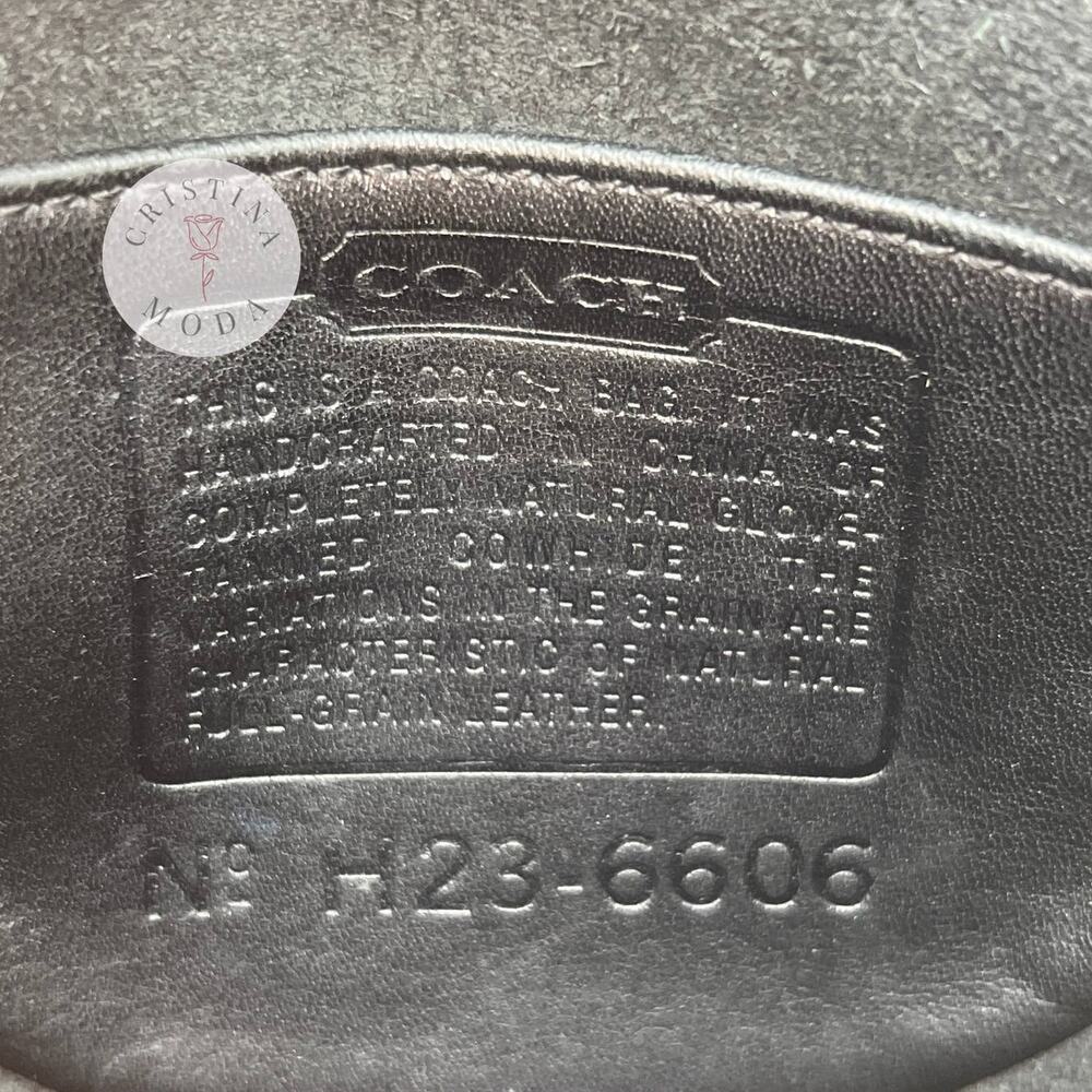 Vintage Coach Mini Watson Bag 6606 Black 2002 - Picture 9 of 10